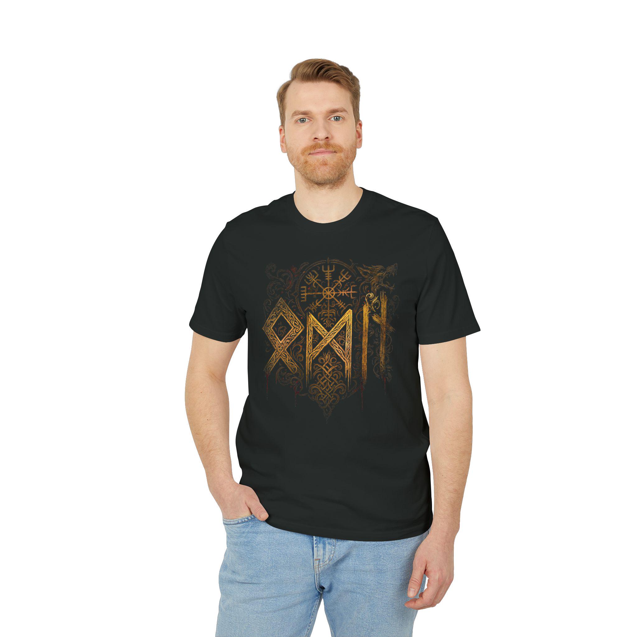 Valhalla Lettering Valhalla Odin Lettering Vegvisir Rune Circle Norse Mythology Vikings ...