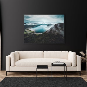 Nordic strandfotografie, digitale download, afdrukbare kunst aan de muur, kustmuur decor, minimalistische print, instant download, natuur kunst aan de muur, afbeelding 7