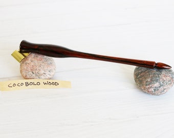 Coco Bolo Wood - Michael Sull Oblique Penholder