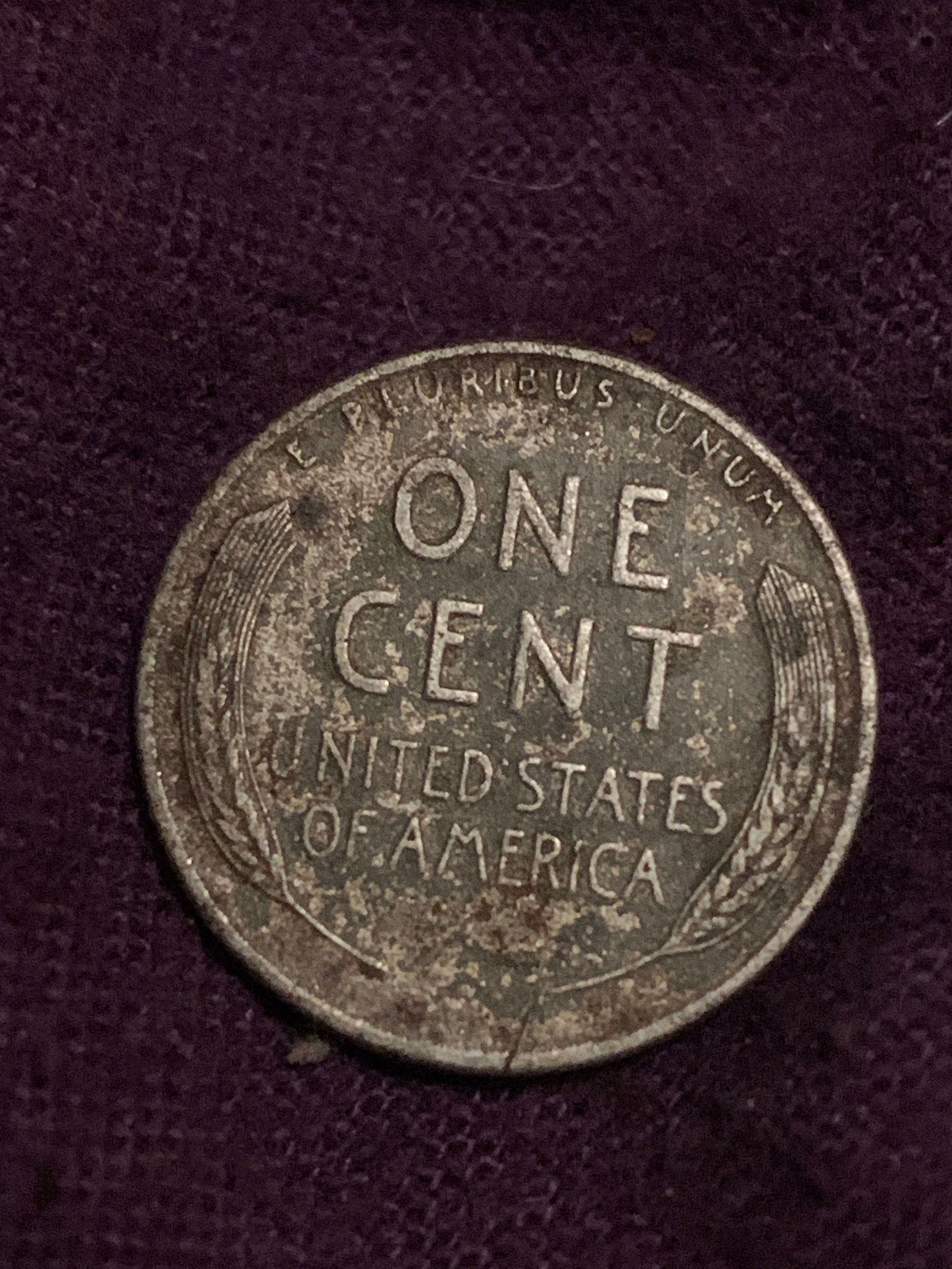 1943 steel Lincoln wheat penny Etsy