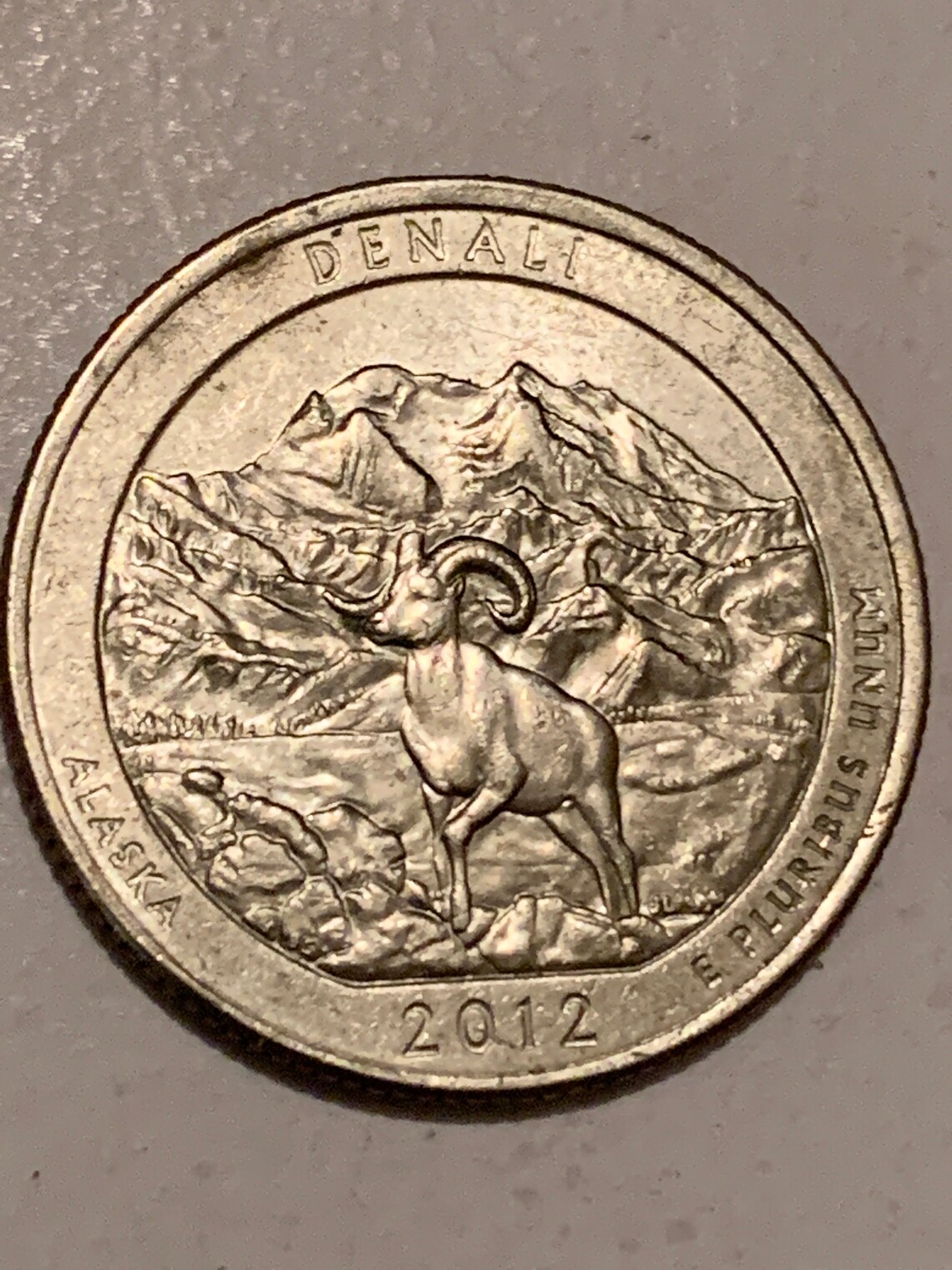 2012 P Alaska Quarter Rim error Etsy