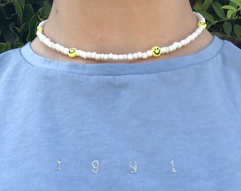 Smiley Face Choker