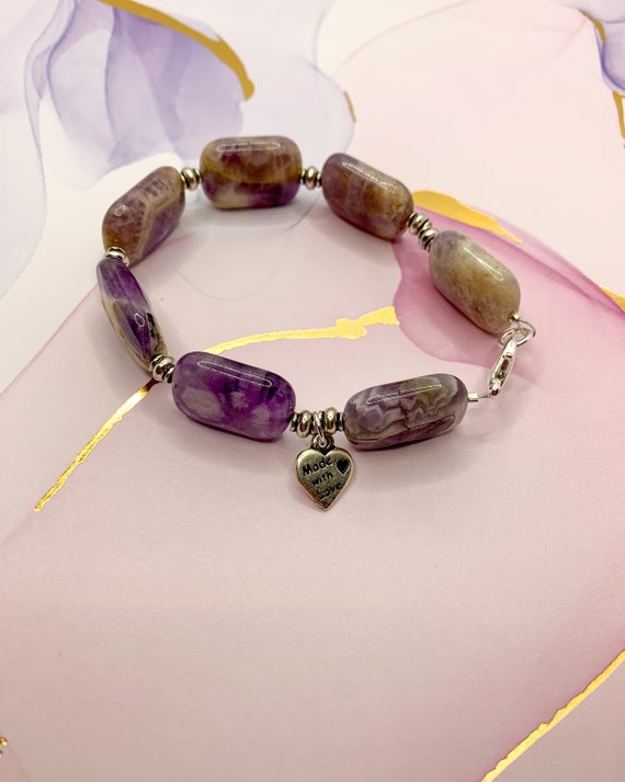 Amethyst Stone Bracelet