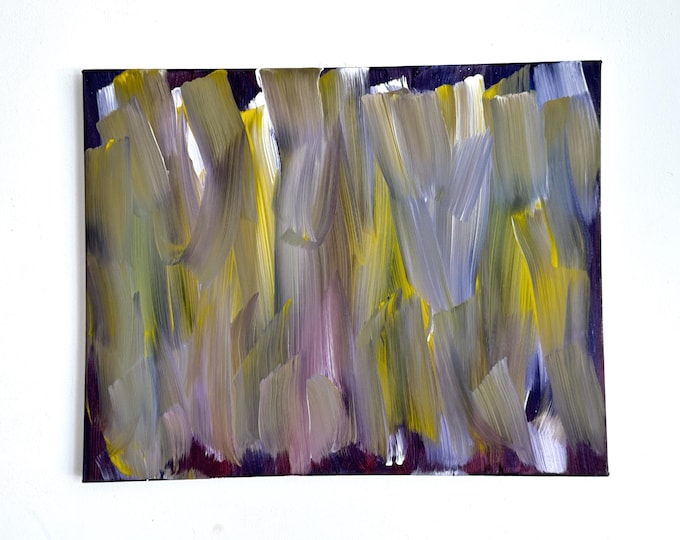Original Abstract Painting on Canvas 20x16" Acrylic by M ''Haze'