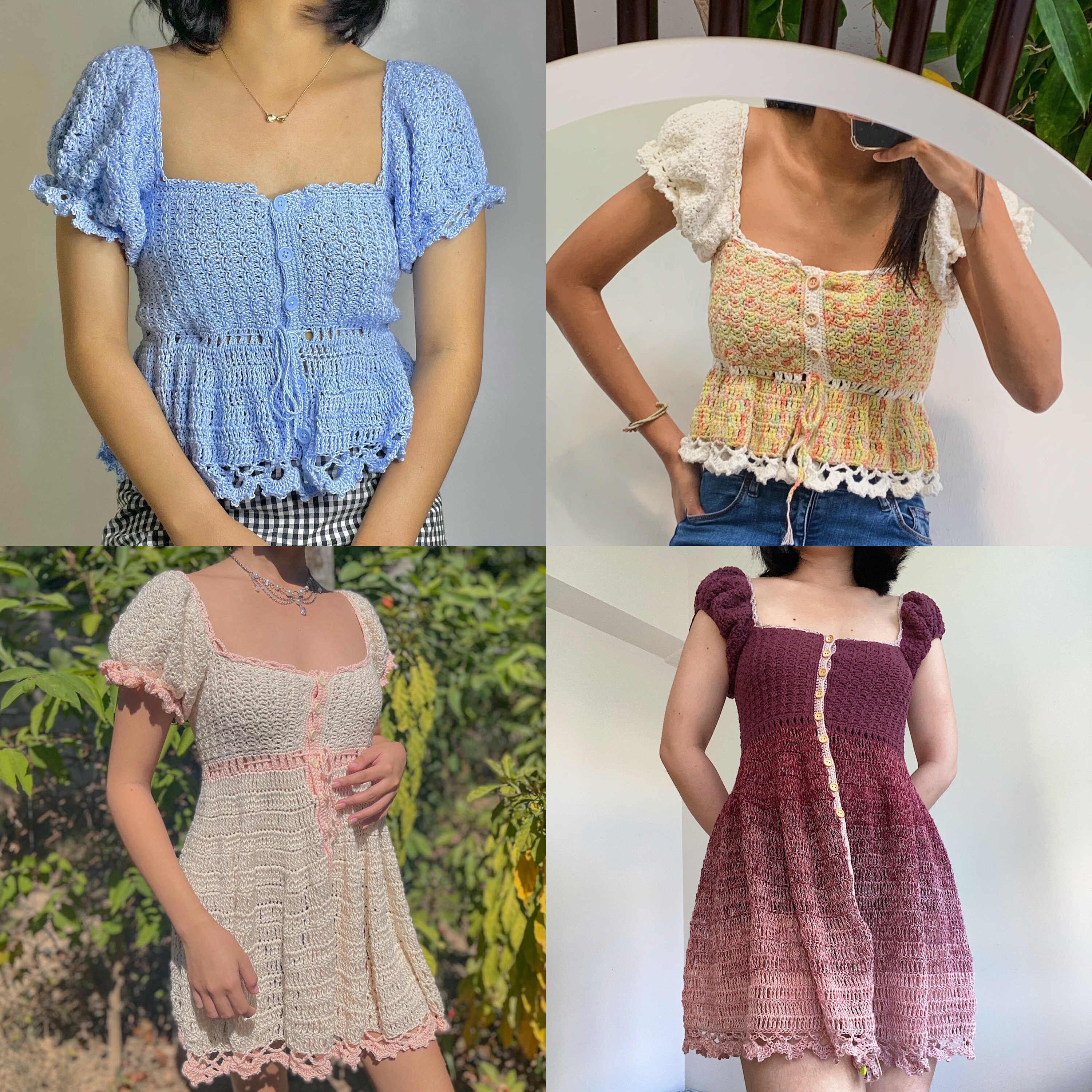 Crochet Top Dress - Etsy