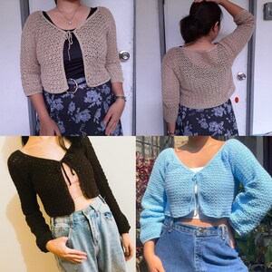 Dahlia Hand-Crochet Cardigan main image 1