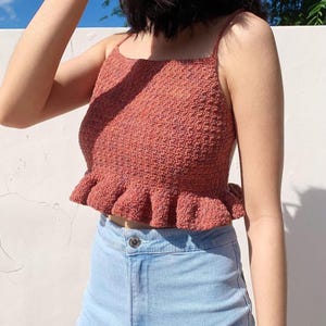 Boho Crochet Top Pattern, PDF Tutorial for Beginners, Instant Download, DIY Handmade Crop Tops and Summer Styles