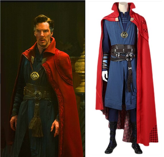 Doctor Strange Halloween Costume 2022 Doctor Strange Cosplay Costume Stephen Vincent Strange Etsy India