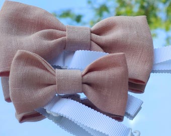 Leinenfliege aus 100 Leinen | Baby, Kinder & Erwachsene | Hochzeit | Ringträger | Boho