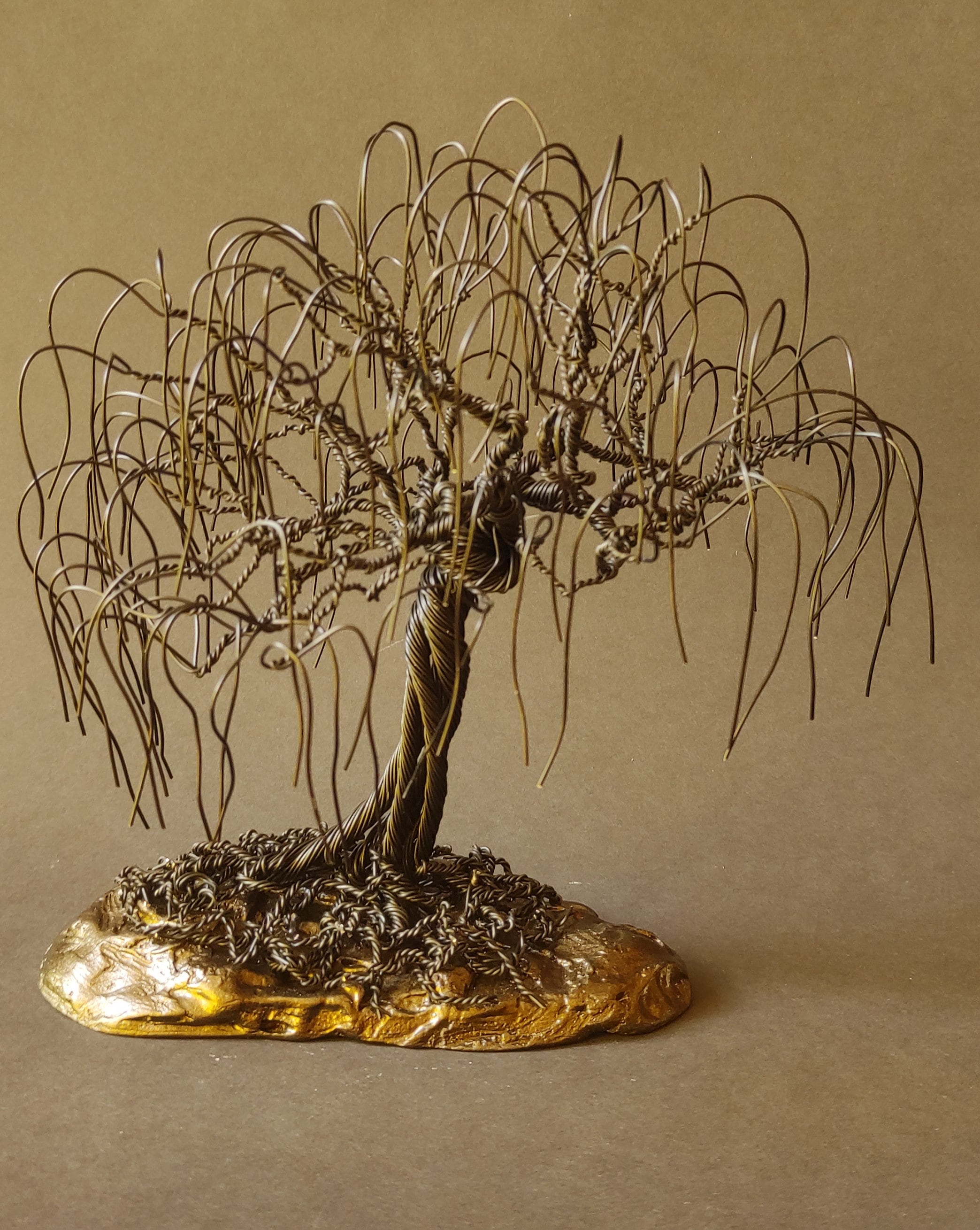 ワイヤー盆栽 － インテリア オブジェ － ワイヤーツリー BONSAI 観葉植物