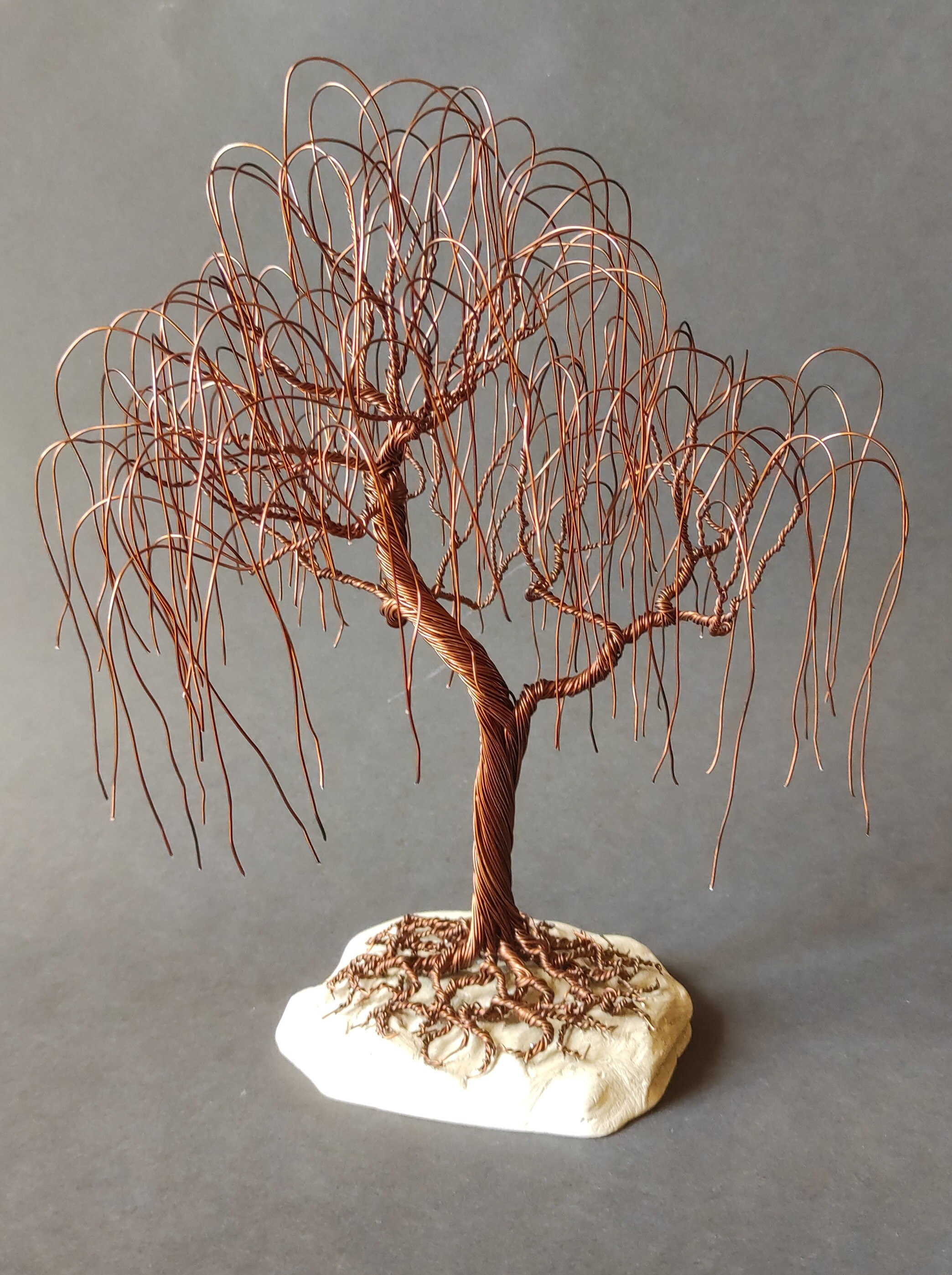 Miniature Handmade Wire Tree/ Gifts for Newly Married/ Twisted ...