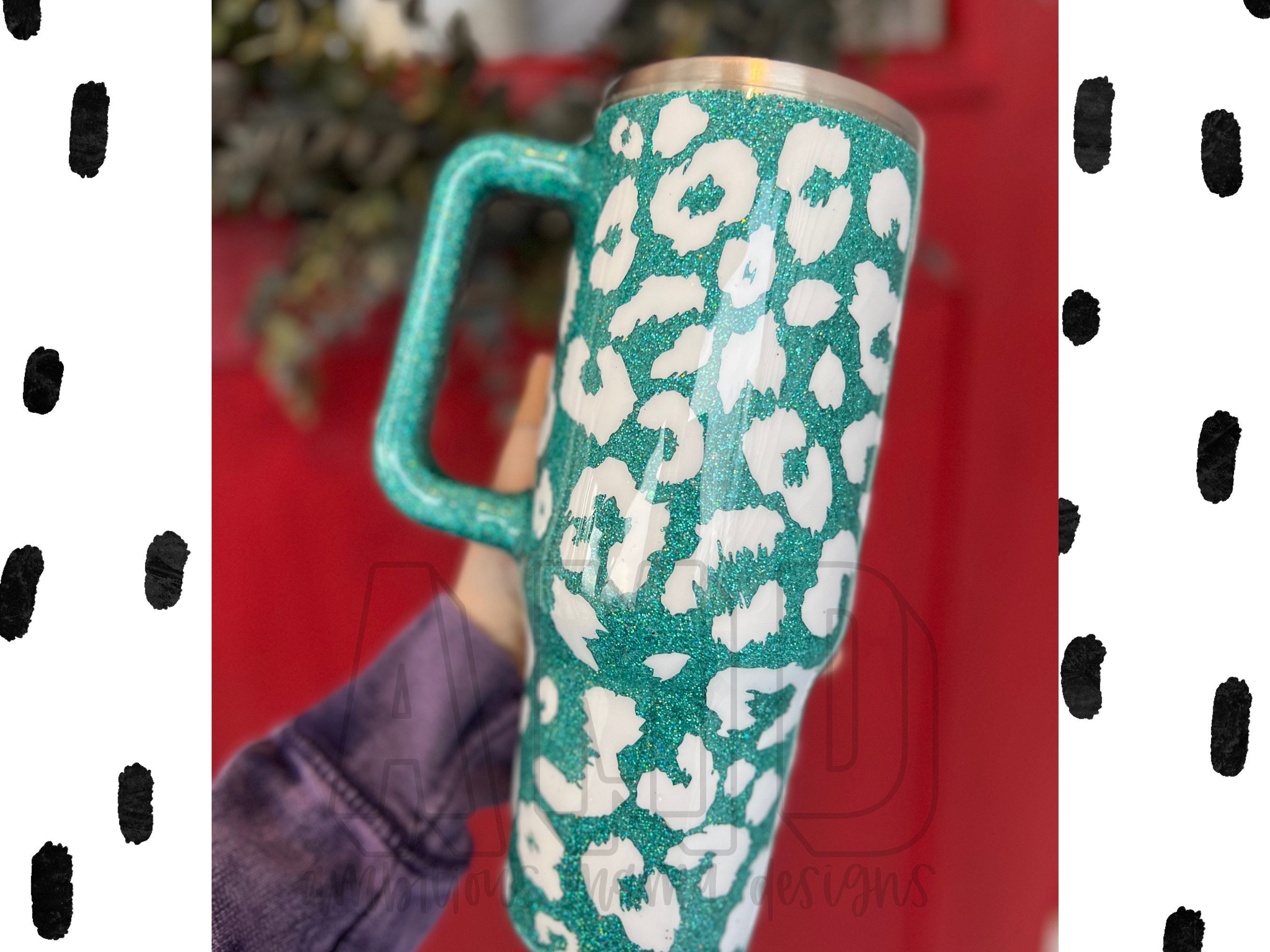 Stanley 40oz Leopard Tumbler curated on LTK  Custom starbucks cup,  Starbucks cup art, Coffee cup design