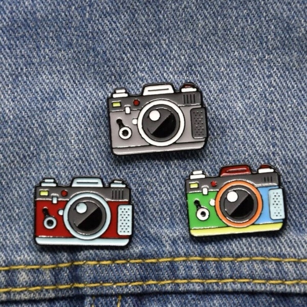Camera Pins Etsy