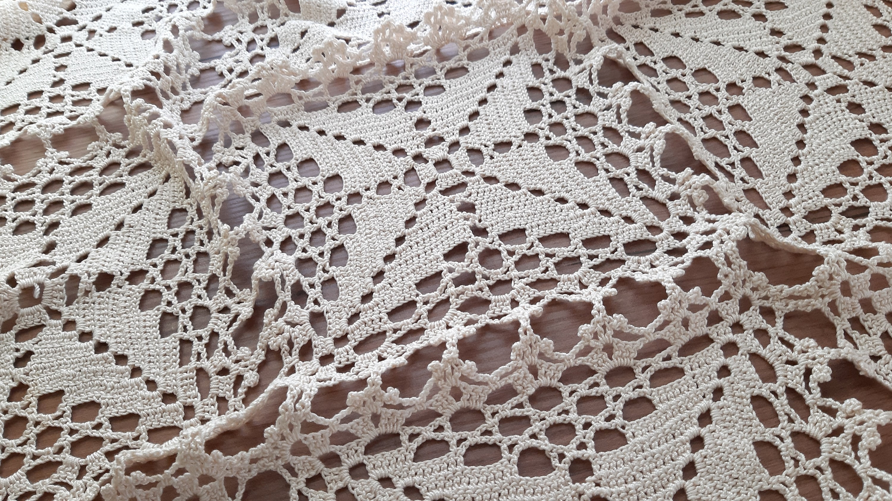 Scandinavian Vintage Handmade Crochet Tablecloth Table Mat - Etsy