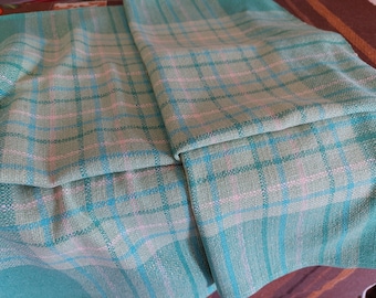 Vintage Finlayson woven tablecloth, kitchen tablecloth, breakfast tablecloth , small tablecloth, vintage table cover (T8)