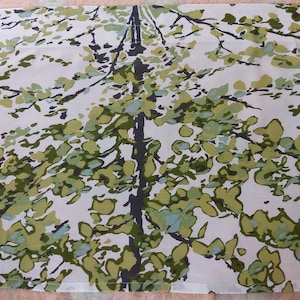 Vintage green white printed valance curtain, cafe curtain, kitchen curtain, Vintage Kitchen warming, room valance curtain (T2)
