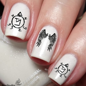 Popolare adesivo per decalcomanie per nail art