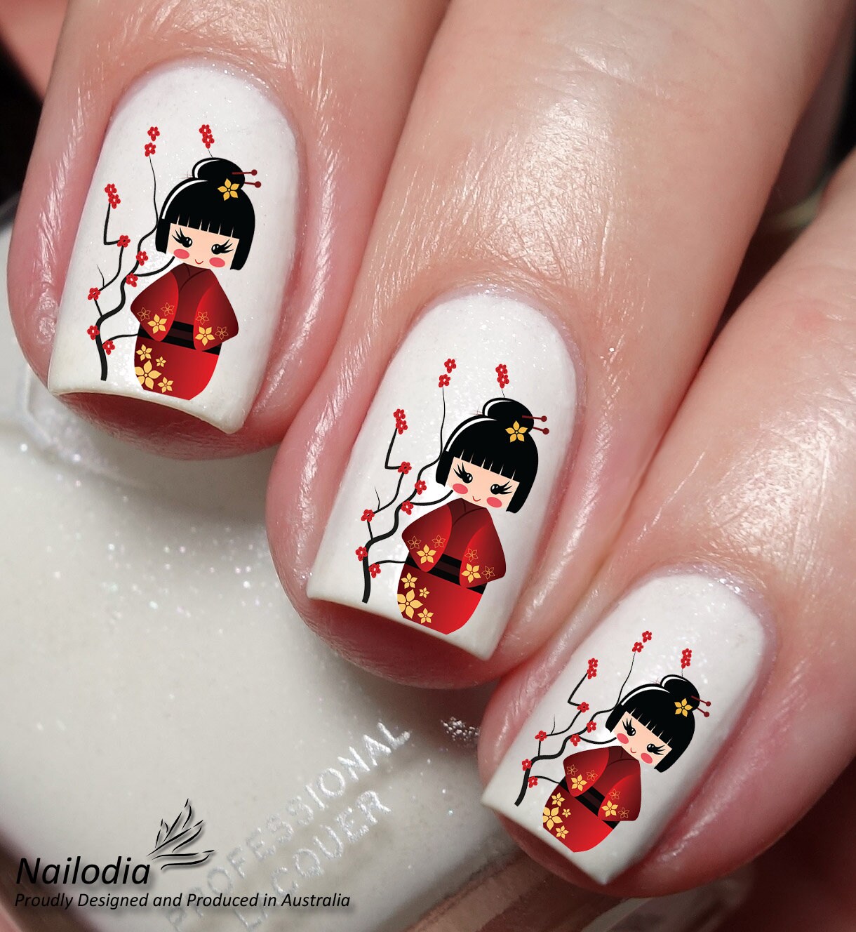 Adesivi Per Nail Art, Decalcomanie Vintage A Trasferimento D - Foto 5