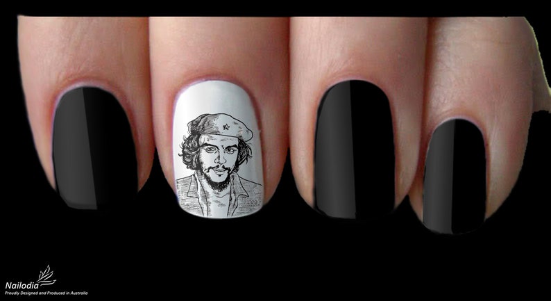 Ernesto Che Guevara Nail Art Decal Sticker image 7