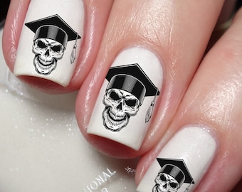 Graduation Ceremony Nail Art Decal Sticker