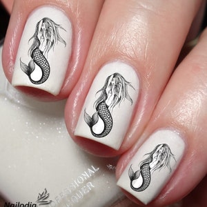 Mermaid Nail Art Decal Sticker