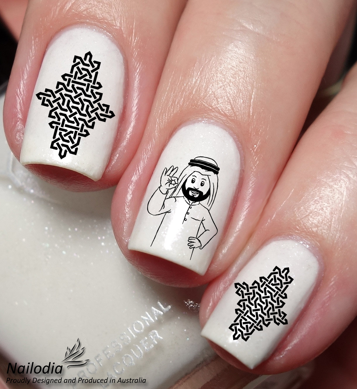 Arabisch & Arabisches Thema Nail Art Aufkleber Aufkleber - Etsy.de