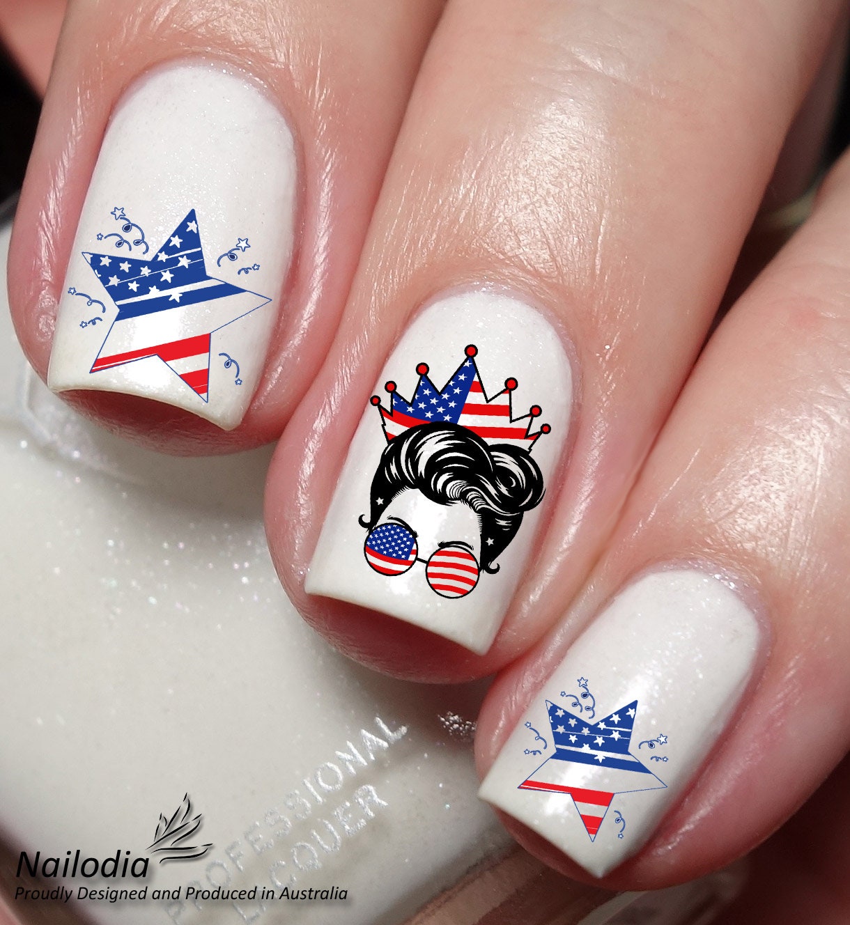 independence day nail designs