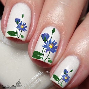 Spring Flower Nail Art Decal Sticker
