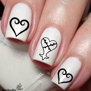 Kingdom Heart Inspired Nail Art Decal Sticker