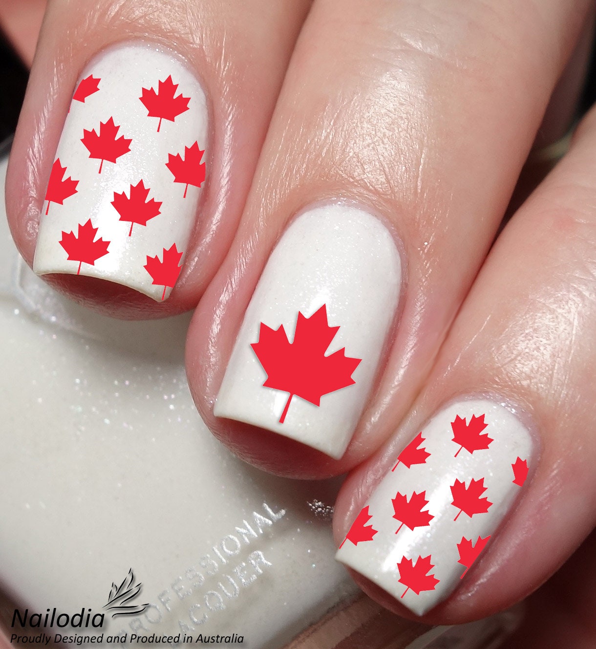 Happy Canada Day Nails 🇨🇦 – Coffee & Nail Polish