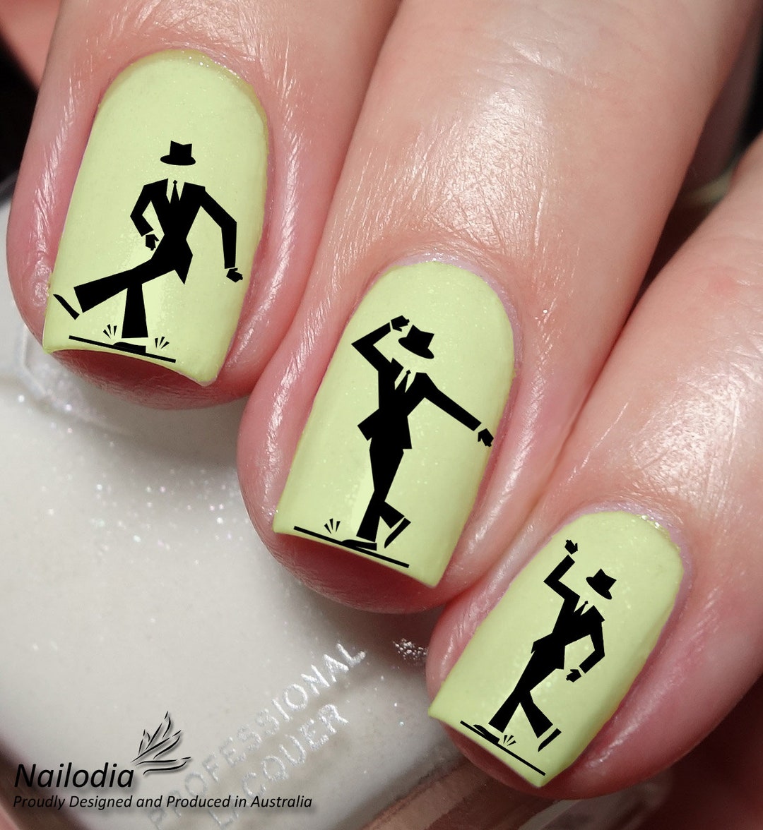 Tap Dance Nail Art Aufkleber Sticker Etsy.de