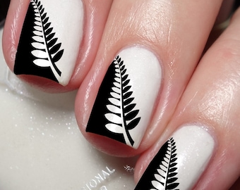 Stickersticker I Love New Zealand Koru & Kiwi Nail Art
