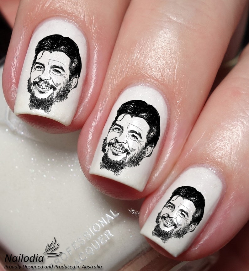 Ernesto Che Guevara Nail Art Decal Sticker image 4