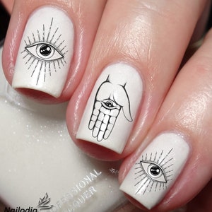 Esoteric Eye Nail Art Decal Sticker