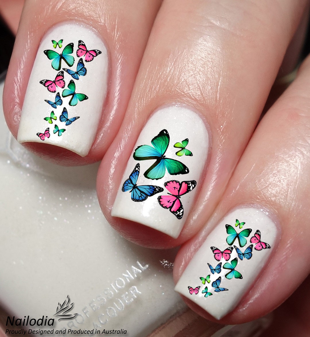 DIY Butterfly Nail Art  Fashion Chanzer