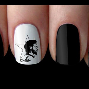 Ernesto Che Guevara Nail Art Decal Sticker image 9