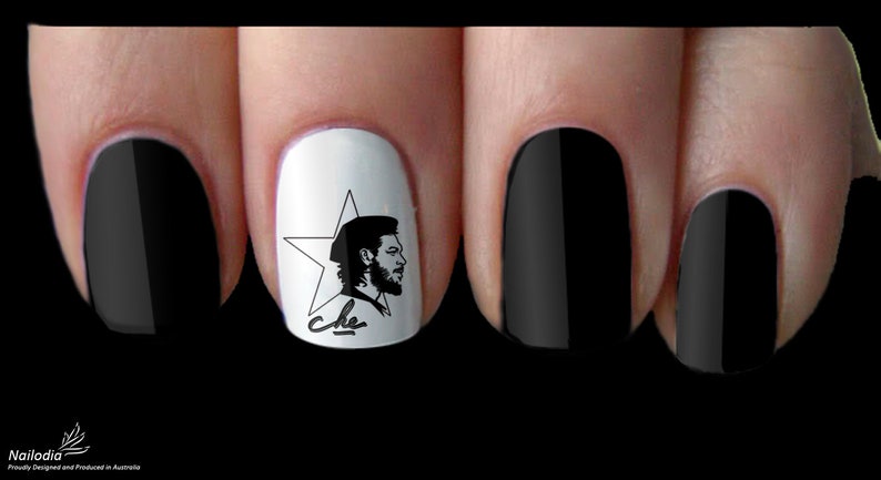 Ernesto Che Guevara Nail Art Decal Sticker image 9