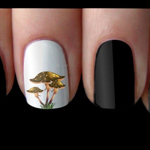 Mushroom Nail Art Decal Sticker image 7