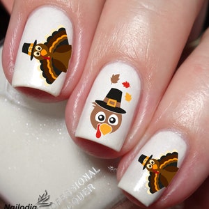 Erntedank-Nail-Art-Abziehbild-Aufkleber