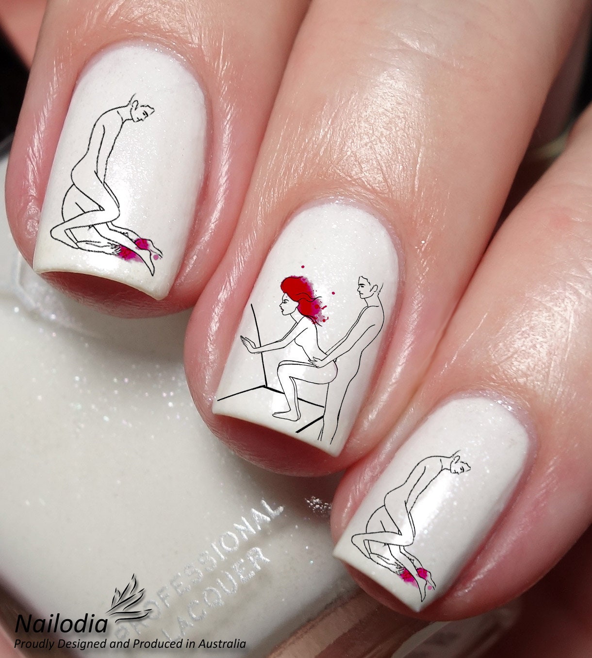 ウクライナ sex-art anal Anal Sex Nail Art Decal Sticker - Etsy