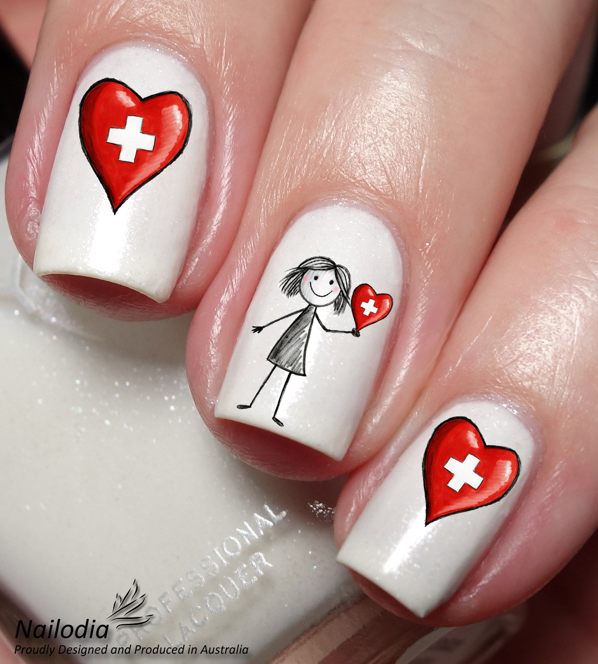 I Love Switzerland」ネイルアートデカールステッカー - Etsy 日本
