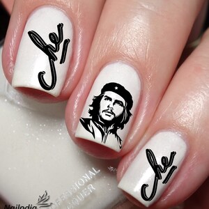 Ernesto Che Guevara Nail Art Decal Sticker image 2