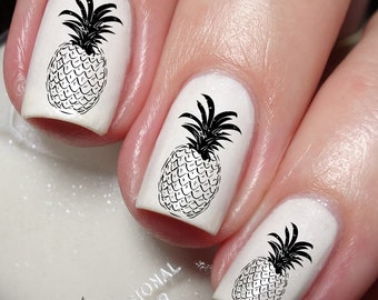 Pineapple Nail Art Decal Sticker