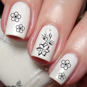 Cherry Blossom Nail Art Decal Sticker