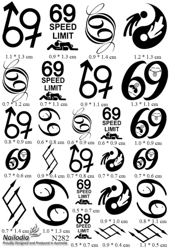 Sixty Nine-69 Number Tattoo Designs - Tattoos with Names | Tattoo designs,  Name tattoos, Tattoos