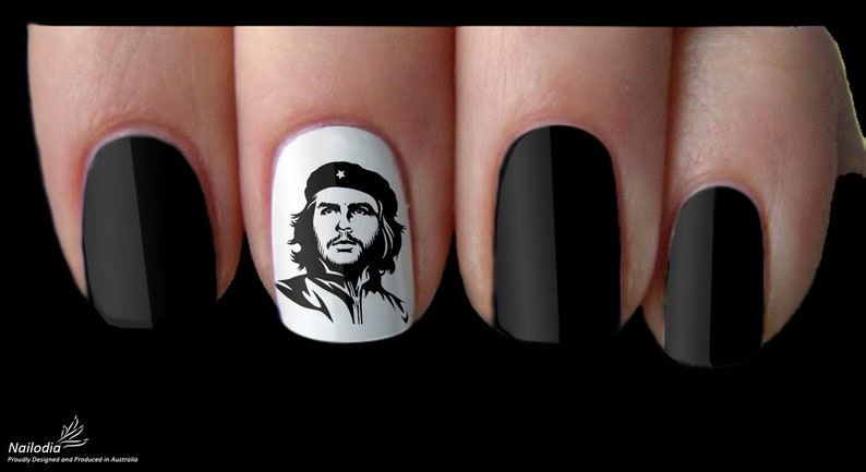 Ernesto Che Guevara Nail Art Decal Sticker image 8