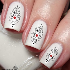 Third Eye Opener Nail Art Decal Sticker
