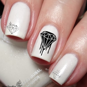 Diamond Nail Art Decal Sticker