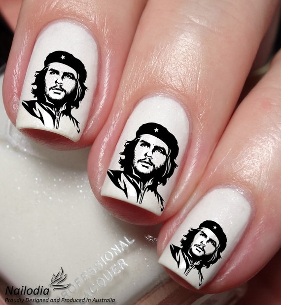 Ernesto Che Guevara Nail Art Decal Sticker