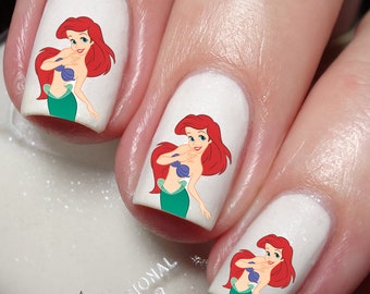 Mermaid Nail Art Decal Sticker